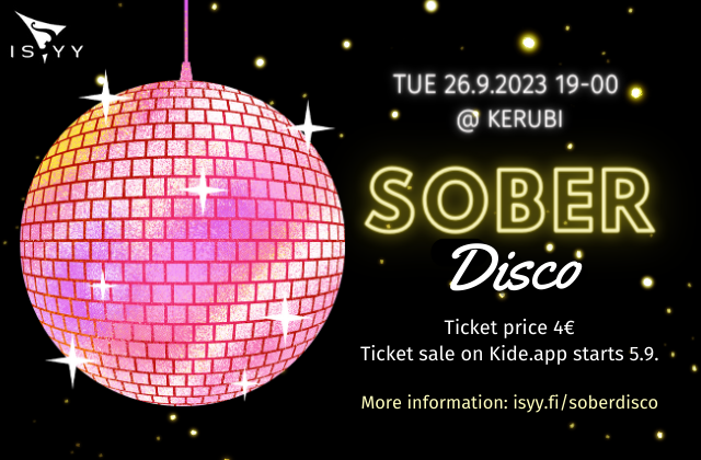 ISYY Sober Disco (SOLD OUT)