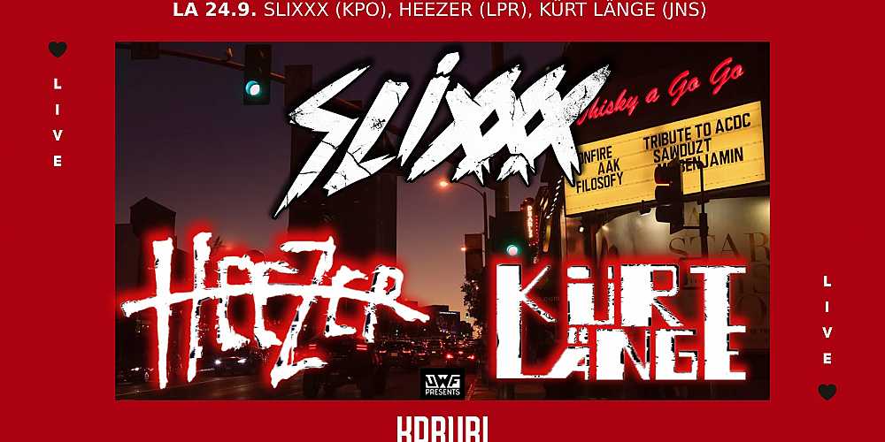 Unholy Winter Club: SLIXXX, Heezer, Kürt Länge
