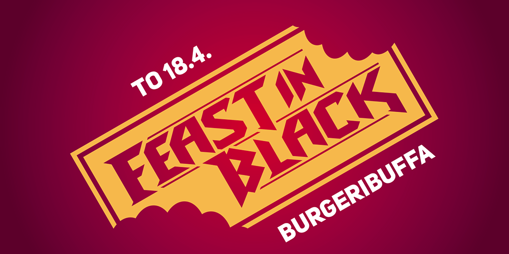 Feast in Black -burgeribuffa!