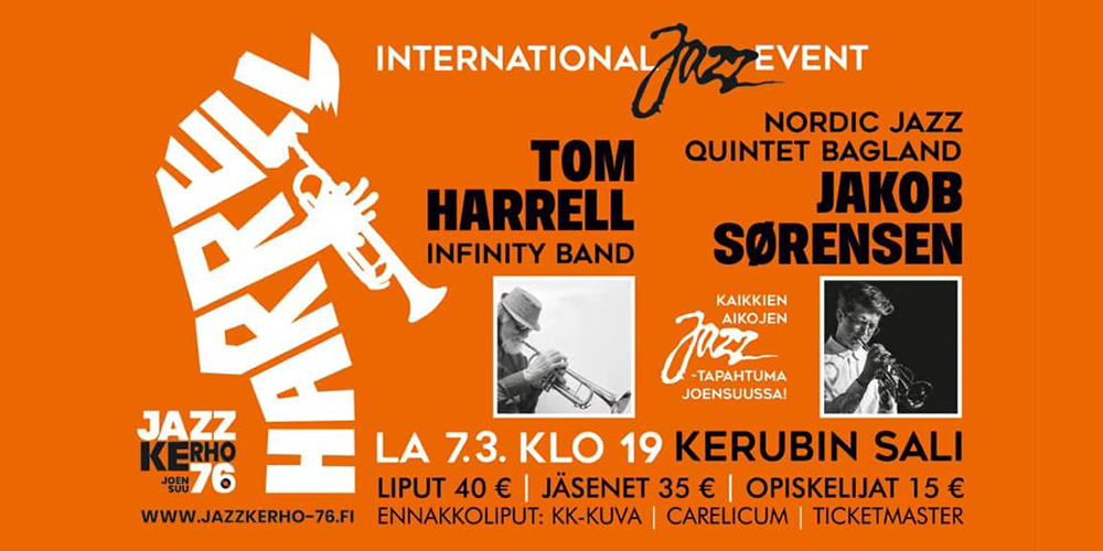 Tom Harrell Infinity Band & Nordic Jazz Quintet Bagland
