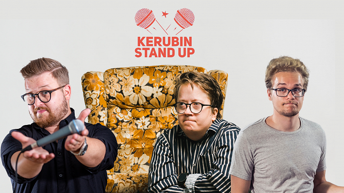 Kerubin Stand Up: Lasse Oikarinen, Matti Paalanen, Aki Puolakka